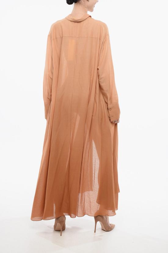  슈퍼 블론드 롱 원피스 DRESSJCOBEIGEDEGRADE Orange - SUPER BLOND