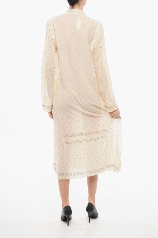  Dosa 미디 원피스 FIRENZEBEIGE Yellow - OTHER BRANDS