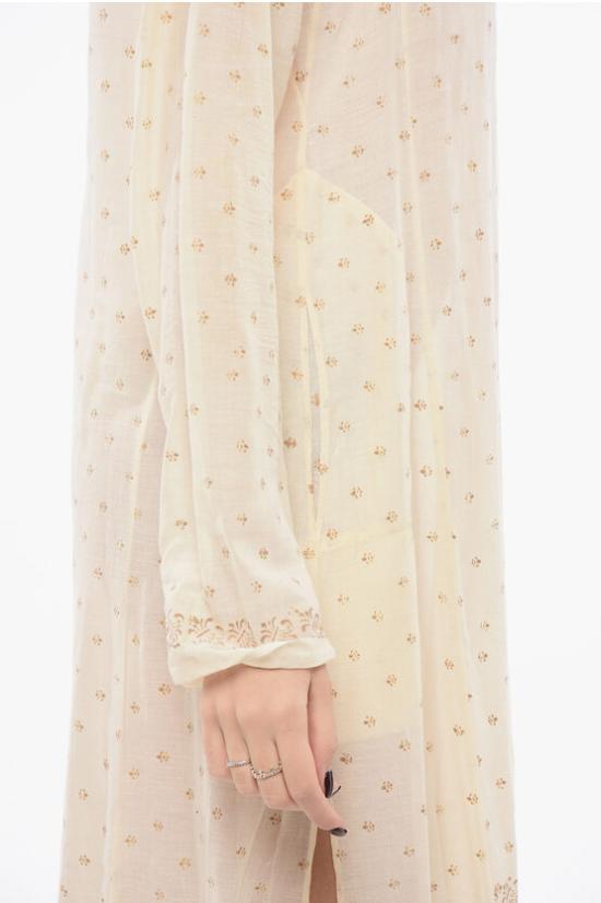  Dosa 미디 원피스 FIRENZEBEIGE Yellow - OTHER BRANDS