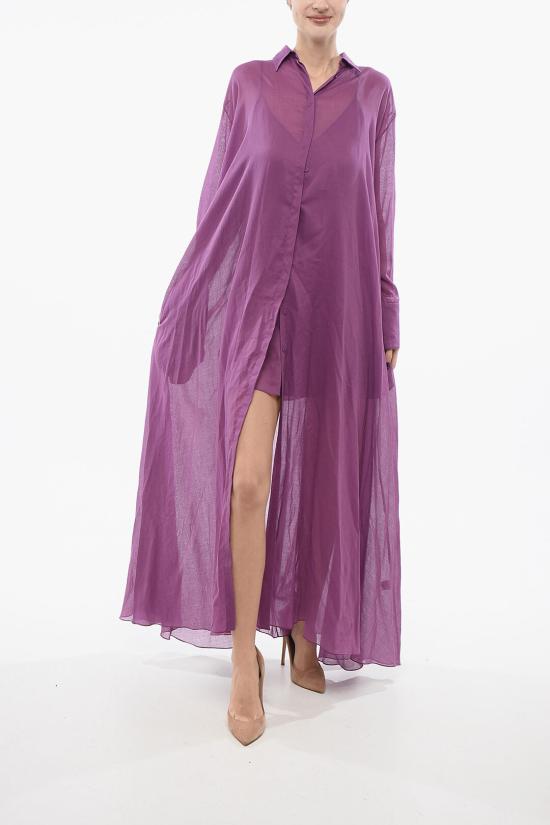  슈퍼 블론드 롱 원피스 DRESSJCOVIOLA Violet