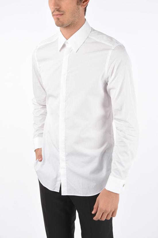  꼬르넬리아니 긴팔 셔츠 85E082 0111115 073 White - CORNELIANI