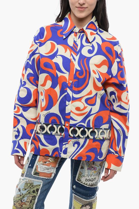  디스퀘어드2 블라우스 S72DL0751 D35027 001S Multicolor