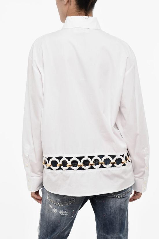  디스퀘어드2 셔츠 S72DL0751 S36275 100 White - DSQUARED2