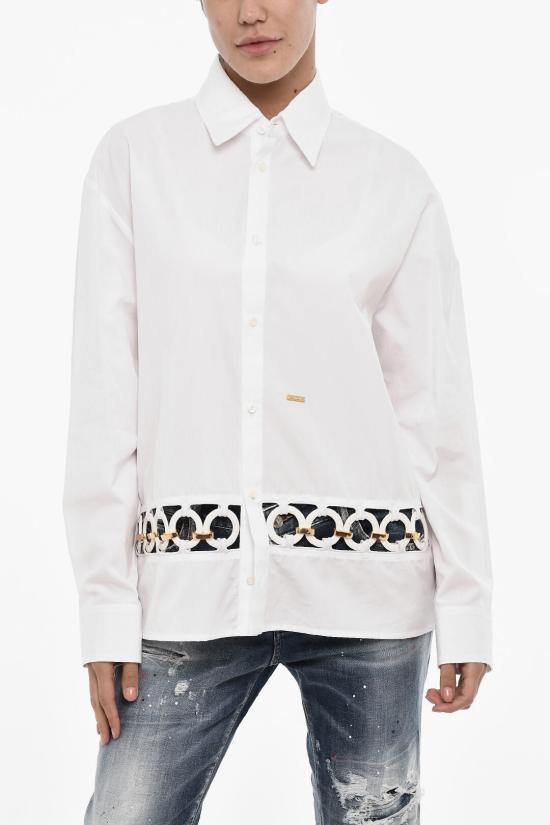  디스퀘어드2 셔츠 S72DL0751 S36275 100 White