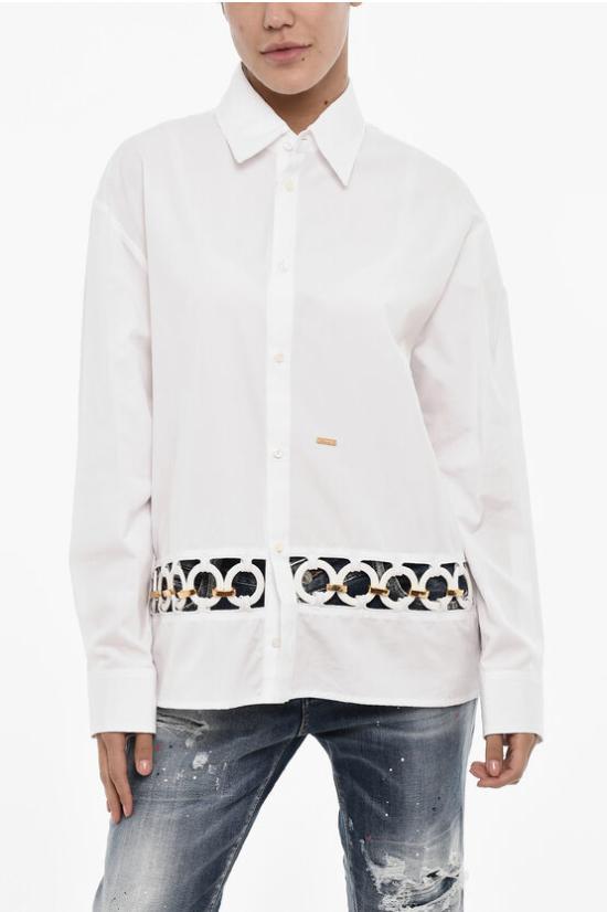  디스퀘어드2 셔츠 S72DL0751 S36275 100 White