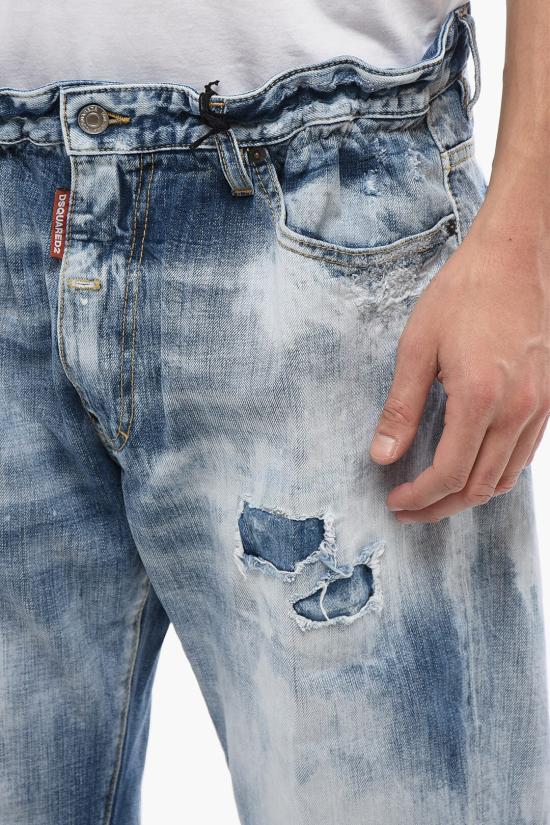  디스퀘어드2 데님 팬츠 S71LB1389 S30309 470 Blue - DSQUARED2