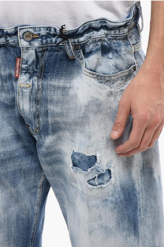  디스퀘어드2 데님 팬츠 S71LB1389 S30309 470 Blue - DSQUARED2