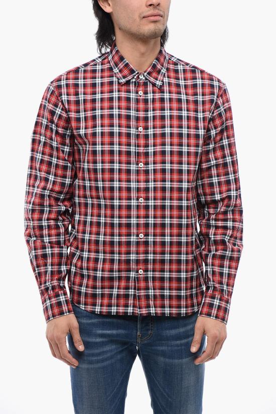  디스퀘어드2 긴팔 셔츠 S74DM0808 S78509 001F Red