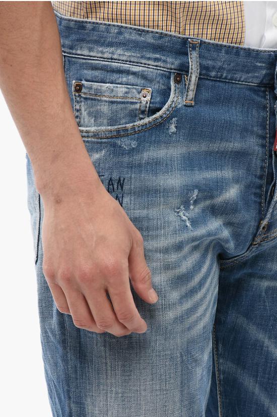  디스퀘어드2 데님 팬츠 S74LB1444 S30342 470 Blue - DSQUARED2