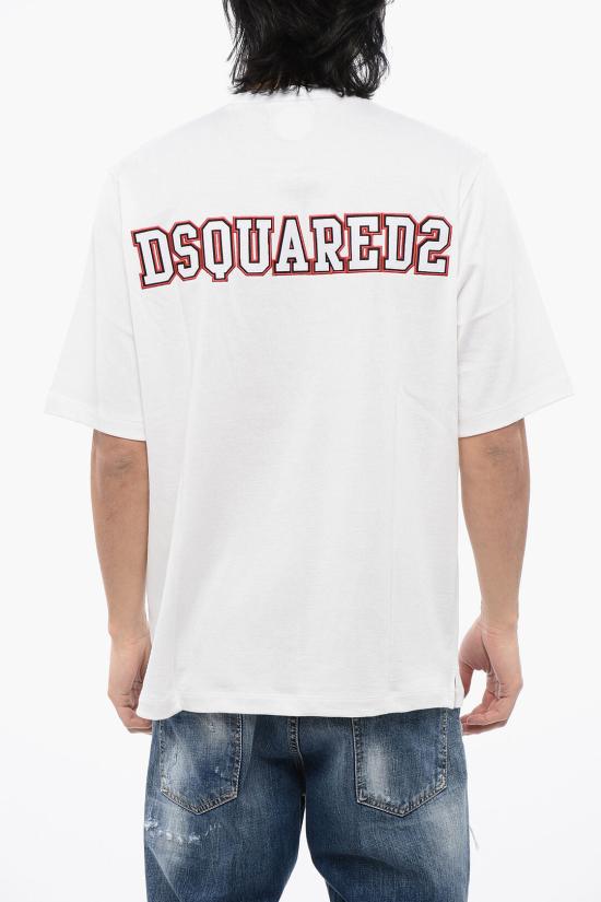  디스퀘어드2 반팔 티셔츠 S74GD1266 S21658 100 White - DSQUARED2