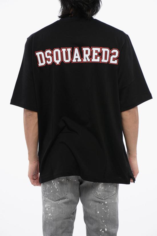  디스퀘어드2 반팔 티셔츠 S74GD1266 S21658 900 Black - DSQUARED2