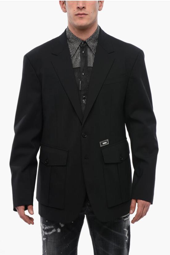  디스퀘어드2 수트 자켓 S74BN1248 S40320 900 Black