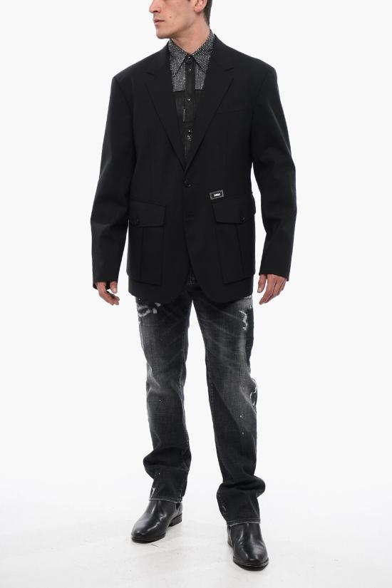  디스퀘어드2 수트 자켓 S74BN1248 S40320 900 Black - DSQUARED2