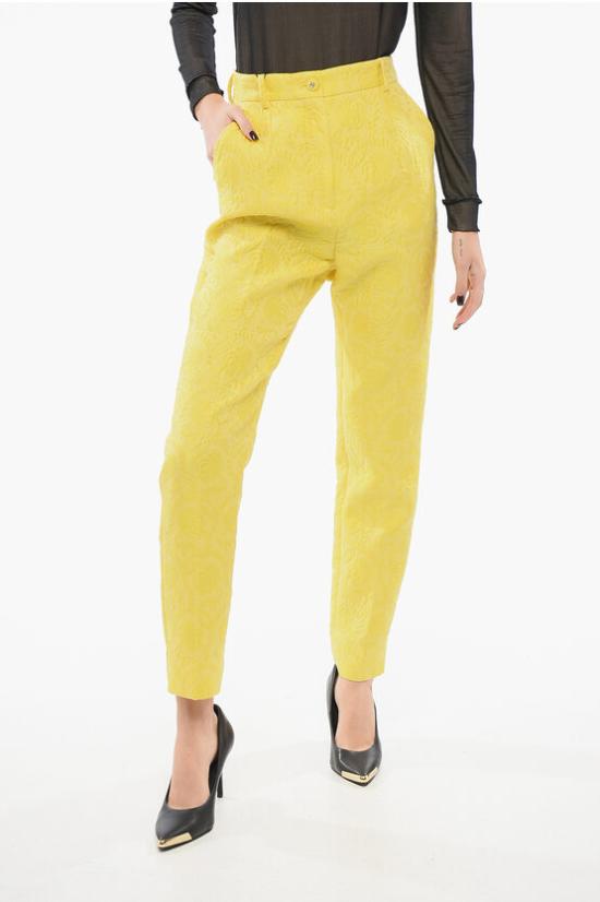 돌체앤가바나 스트레이트 팬츠 FTAM2THJMOKA3776 Yellow