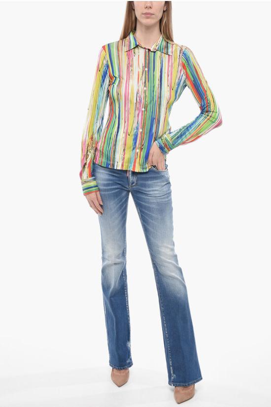  디스퀘어드2 블라우스 S72DL0720 S24523 003S Multicolor - DSQUARED2