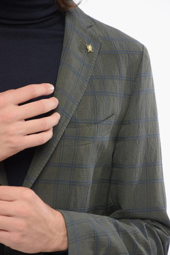  꼬르넬리아니 수트 자켓 91XZ91 3166928 050 Green - CORNELIANI