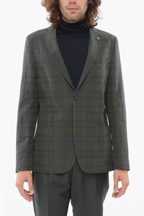  꼬르넬리아니 수트 자켓 91XZ91 3166928 050 Green