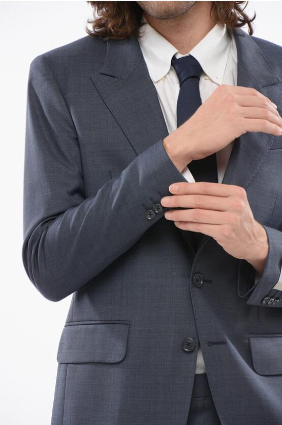  꼬르넬리아니 수트 세트 927Z30 3867386 001 Blue - CORNELIANI