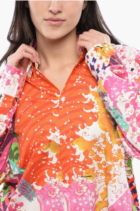  디스퀘어드2 블라우스 S72DL0753 D35029 001S Multicolor - DSQUARED2