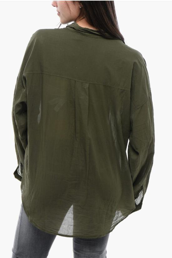  디스퀘어드2 블라우스 S72DL0752 S78585 695 Military Green - DSQUARED2