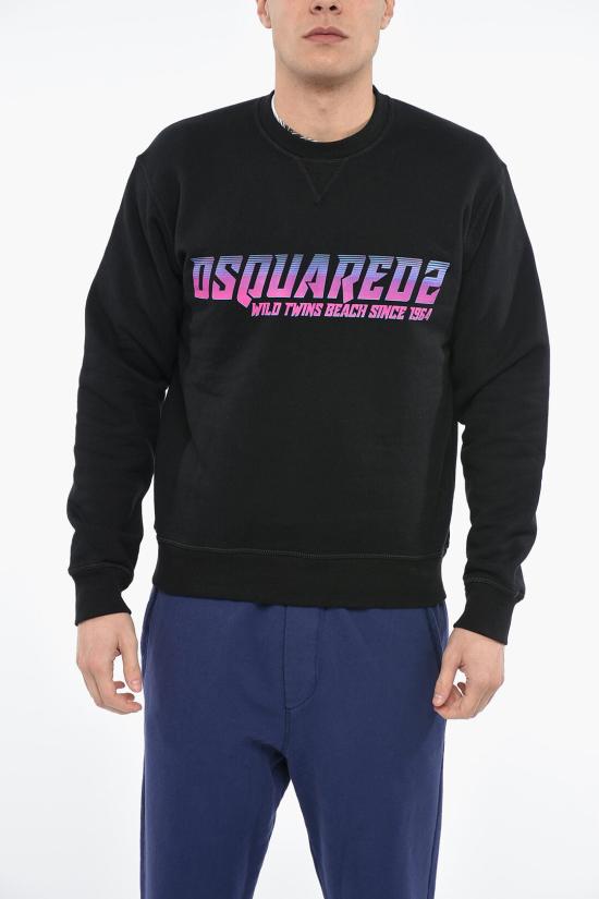  디스퀘어드2 긴팔 티셔츠 S74GU0681 S25516 900 Black