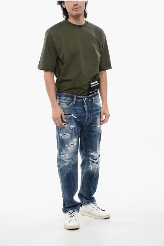  디스퀘어드2 데님 팬츠 S74LB1435 S30309 470 Blue - DSQUARED2