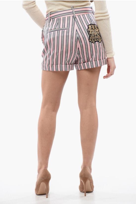  디스퀘어드2 숏팬츠 S72MU0506 D35019 001F Pink - DSQUARED2