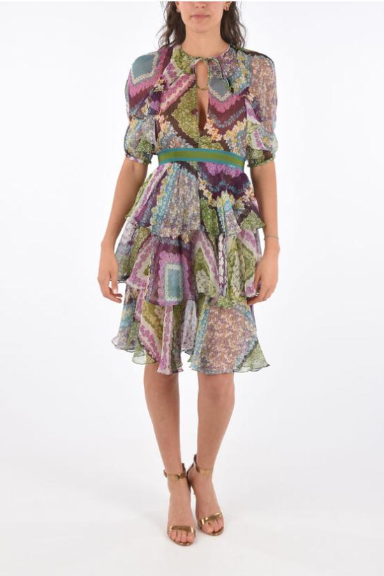  디스퀘어드2 미디 원피스 S75CV0191 S52496 001S Multicolor