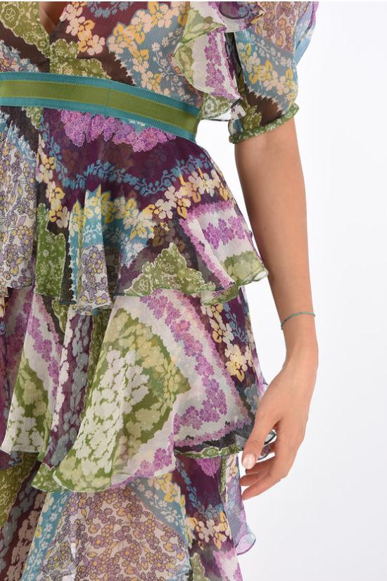  디스퀘어드2 미디 원피스 S75CV0191 S52496 001S Multicolor - DSQUARED2