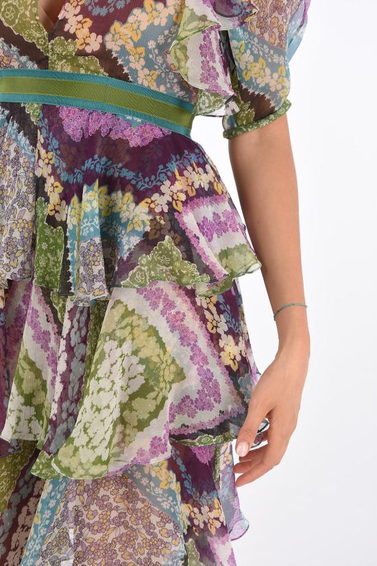  디스퀘어드2 미디 원피스 S75CV0191 S52496 001S Multicolor - DSQUARED2