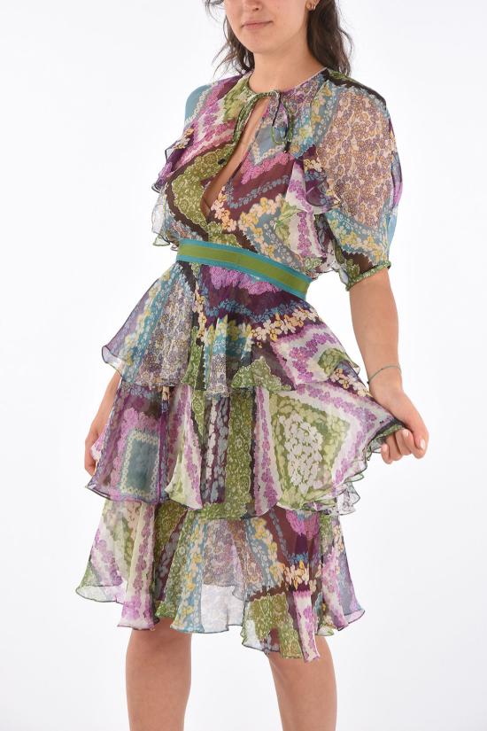  디스퀘어드2 미디 원피스 S75CV0191 S52496 001S Multicolor - DSQUARED2