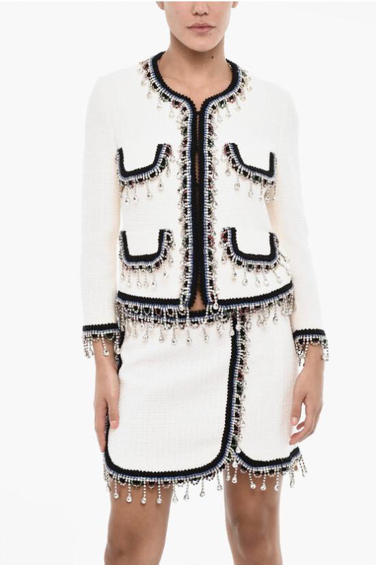  디스퀘어드2 수트 자켓 S75BN0860 S54876 100 White