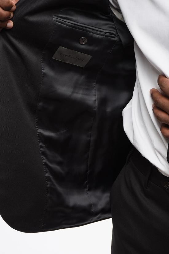  꼬르넬리아니 수트 자켓 836068 9117122 015 Black - CORNELIANI