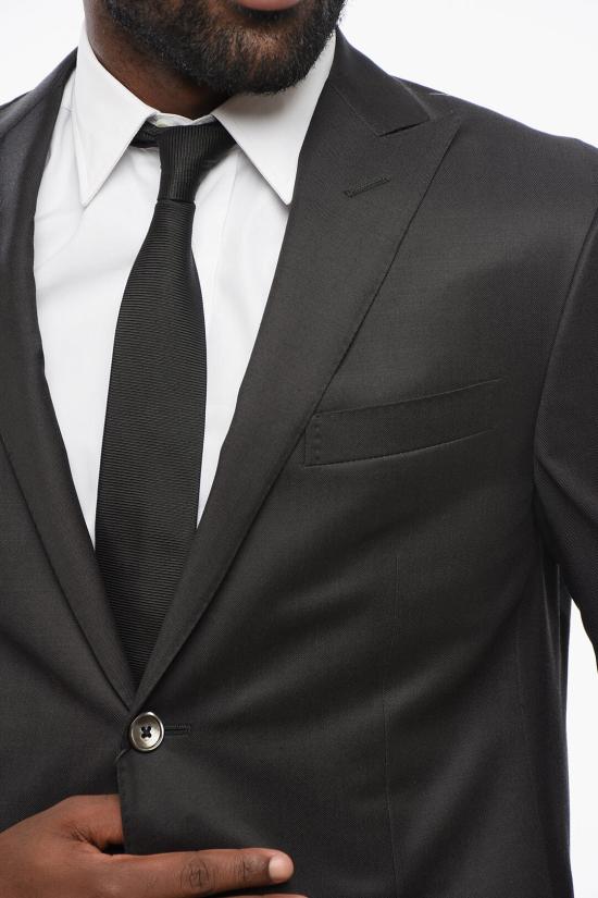  꼬르넬리아니 수트 자켓 836068 9117122 015 Black - CORNELIANI