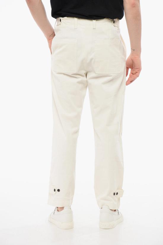  꼬르넬리아니 스트레이트 팬츠 924H13 3818546 074 White - CORNELIANI