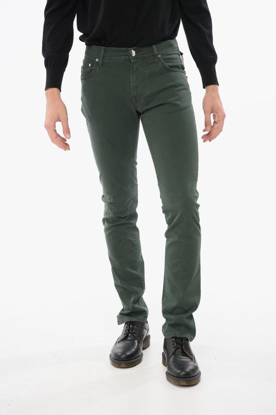  꼬르넬리아니 스트레이트 팬츠 784JF2 6820147 050 Green