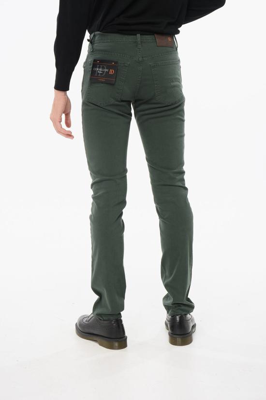  꼬르넬리아니 스트레이트 팬츠 784JF2 6820147 050 Green - CORNELIANI