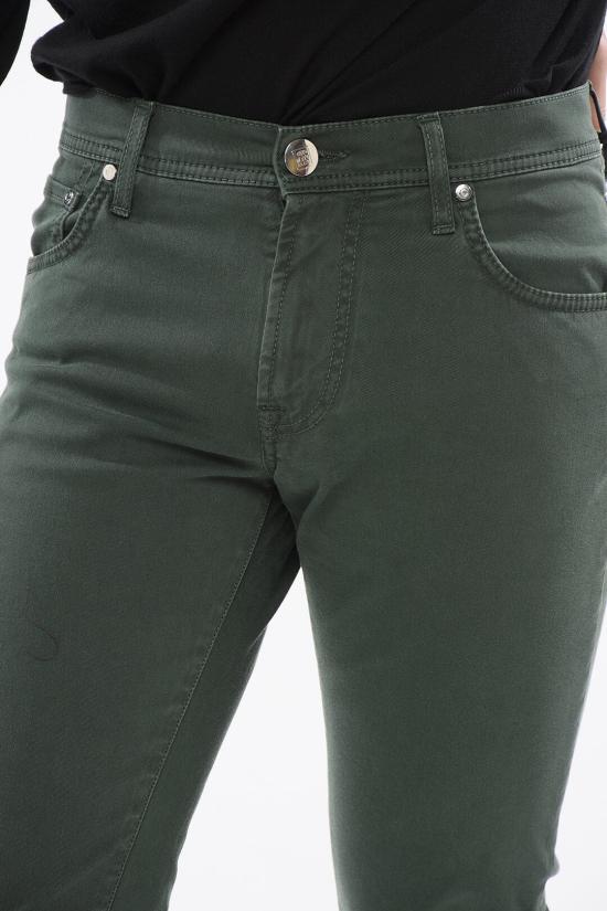  꼬르넬리아니 스트레이트 팬츠 784JF2 6820147 050 Green - CORNELIANI