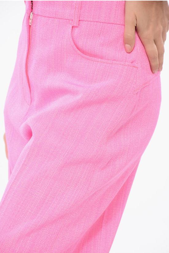  자크뮈스 스트레이트 팬츠 211PA003 1031 430 Pink - JACQUEMUS