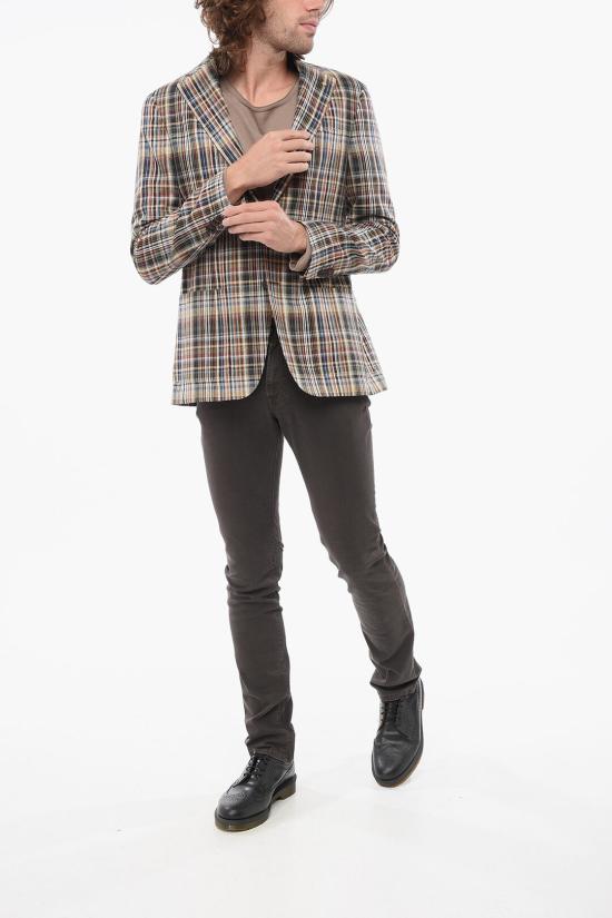  꼬르넬리아니 수트 자켓 91XZ23 3166212 030 Multicolor - CORNELIANI