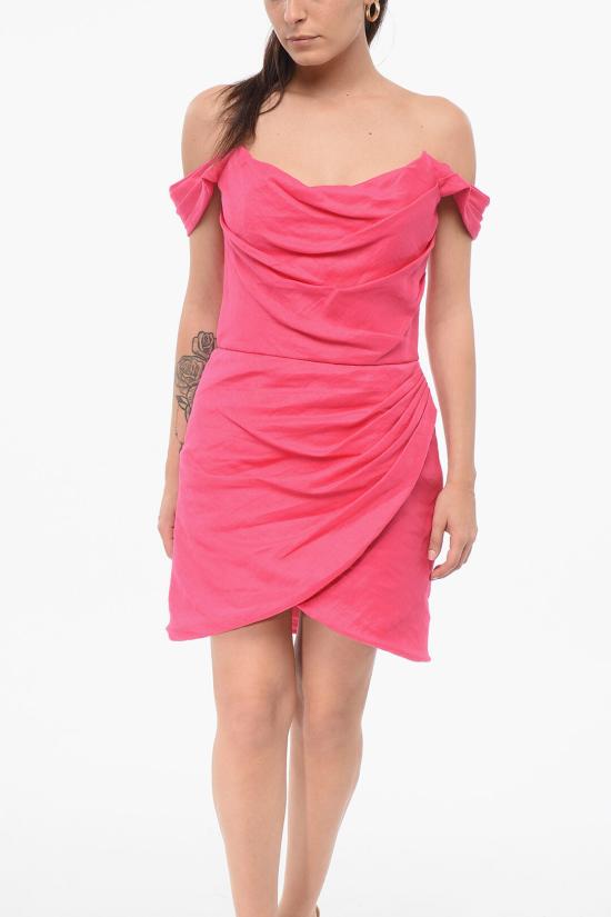  코스타렐로스 미디 원피스 SS2335PL FU Pink - COSTARELLOS