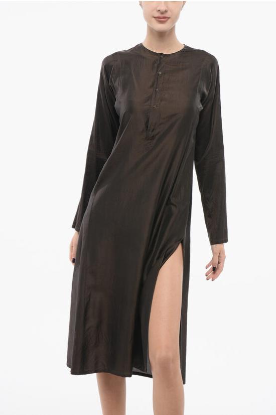  Dosa 미디 원피스 CAMICIONEMARRONE Black - OTHER BRANDS