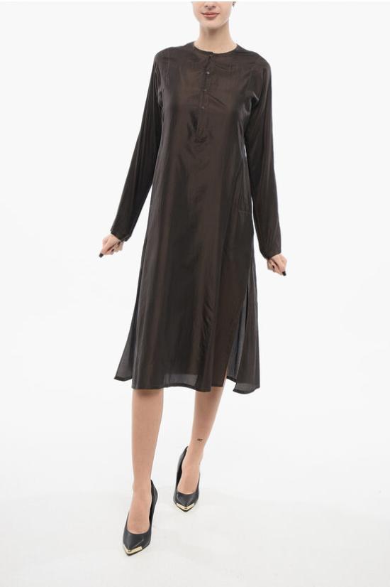  Dosa 미디 원피스 CAMICIONEMARRONE Black