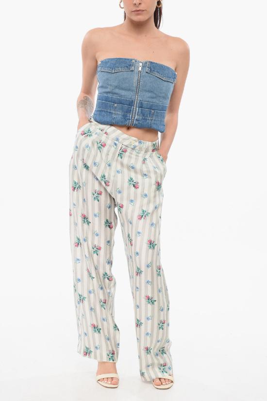  피에르루이마샤 스트레이트 팬츠 12108SI 135260 Multicolor - PIERRE LOUIS MASCIA