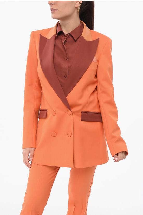  헤베스튜디오 수트 세트 H222BIBZWOLC ORNDRE Orange - HEBE STUDIO