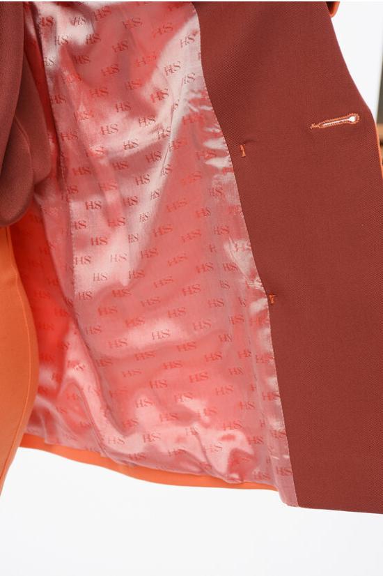  헤베스튜디오 수트 세트 H222BIBZWOLC ORNDRE Orange - HEBE STUDIO