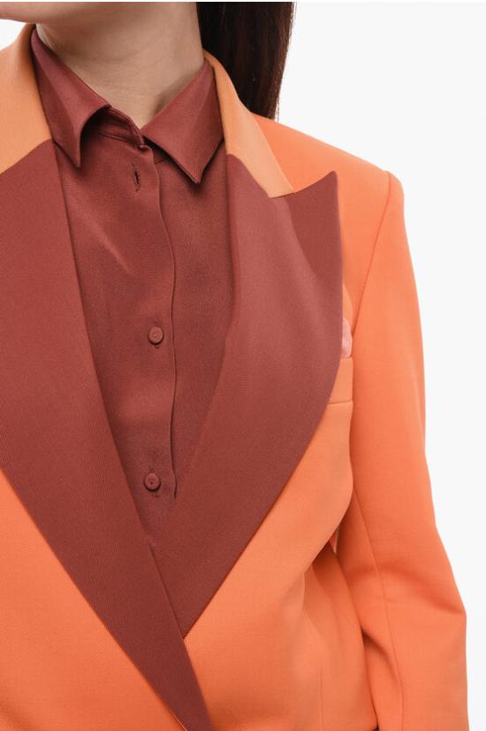  헤베스튜디오 수트 세트 H222BIBZWOLC ORNDRE Orange - HEBE STUDIO