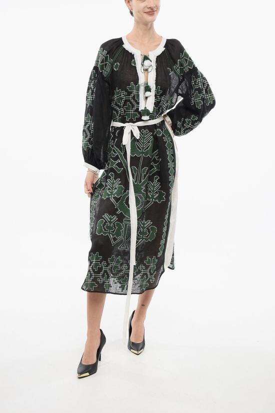  Vita Kin 롱 원피스 GEOMETRICONERO Black