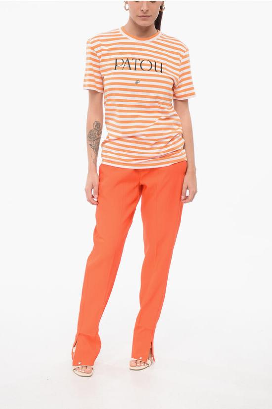  파투 반팔 티셔츠 JE0329999218O Orange - PATOU