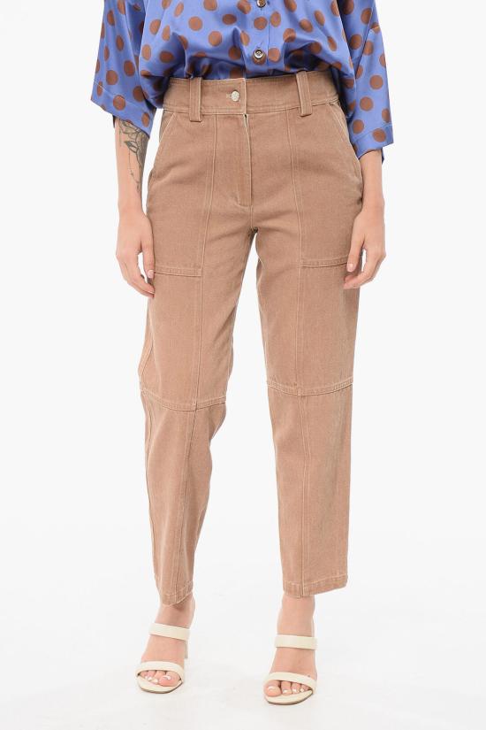  이브살로몬 스트레이트 팬츠 24EFP001XXB06W 0 A2206 Brown